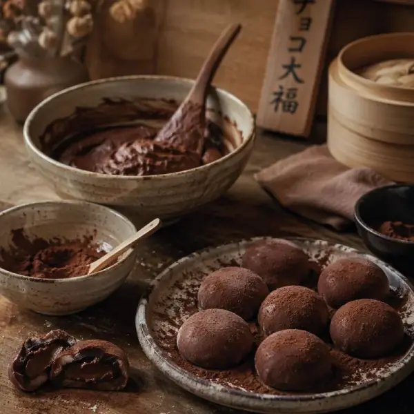 Préparation mochis maison cacao - 300 g - DDM 12/26