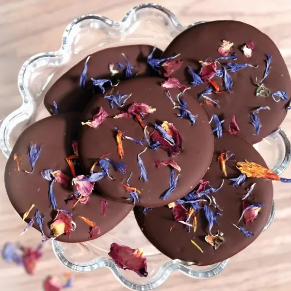 Mélange de fleurs séchées violines 14 g
