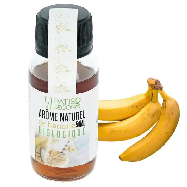 Arôme naturel de Banane biologique 50 ml