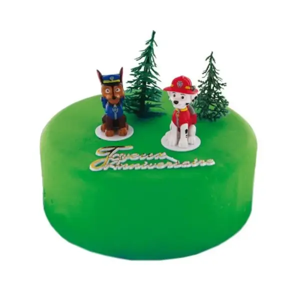Kit décor gâteau Pat' Patrouille