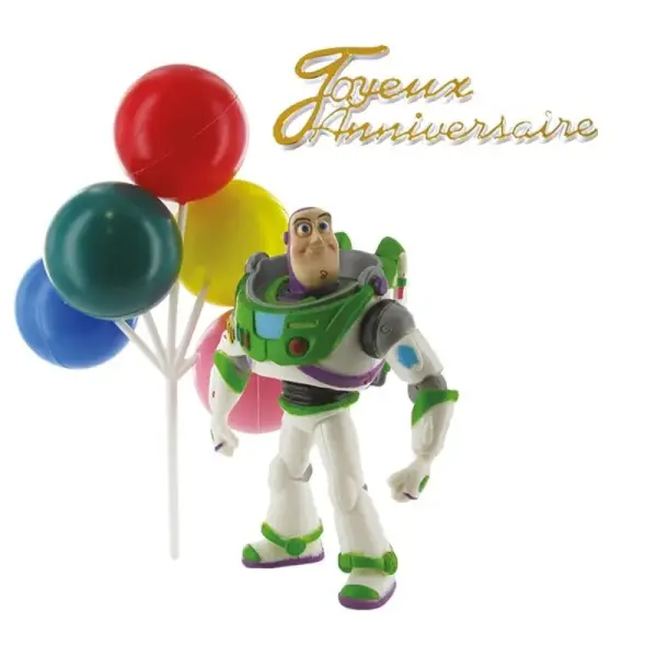 Kit décor Gâteau Buzz l'éclair