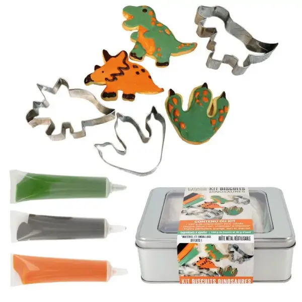 Kit biscuits dinosaures