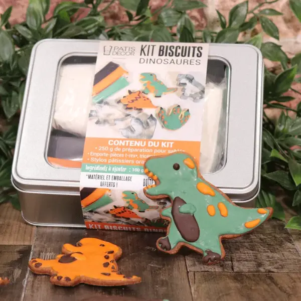 Kit biscuits dinosaures