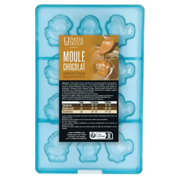 Moule chocolat formes de Pâques assorties