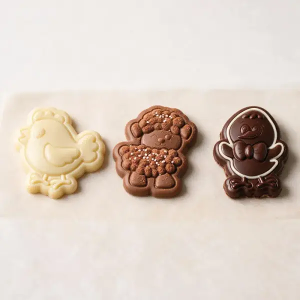 Moule chocolat formes de Pâques assorties