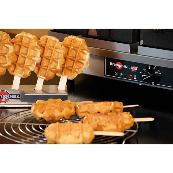 Krampouz gaufrier double 4 sucettes