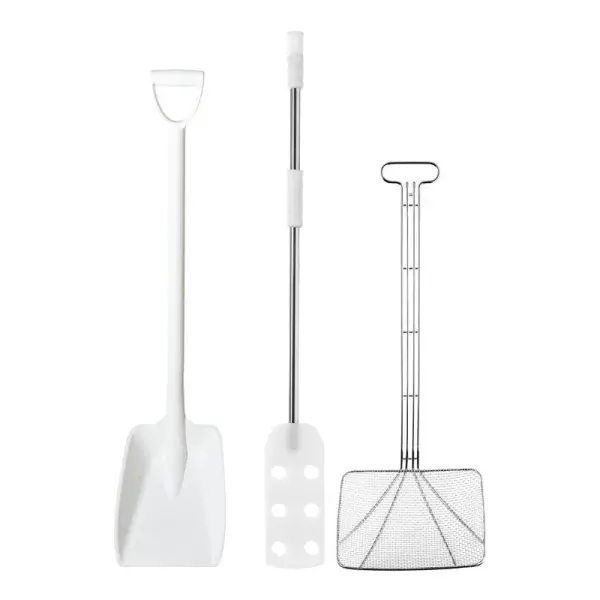 pelle géante polypropylène blanche 115 cm