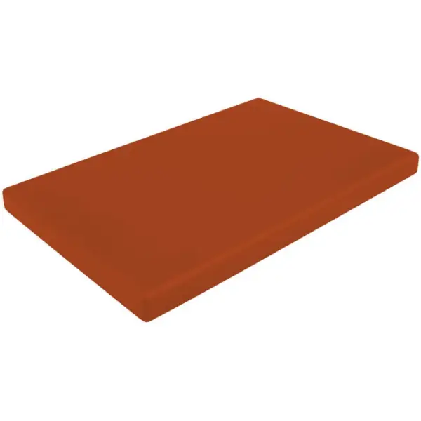 planche à découper en PEHD 500 marron 60 x 40 x 2 cm