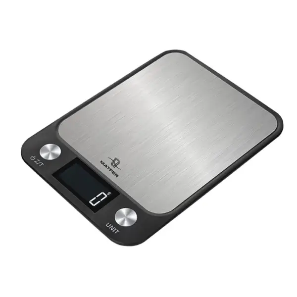 balance digitale compacte plate jusqu'à 5 kg (précision de 1 g)