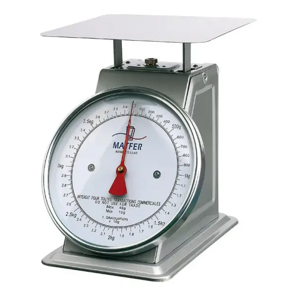 balance mécanique de laboratoire à cadran jusqu'à 10 Kg/50 g