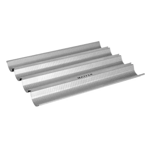 Matfer plaque 4 baguettes exal 38 x 27.5 cm