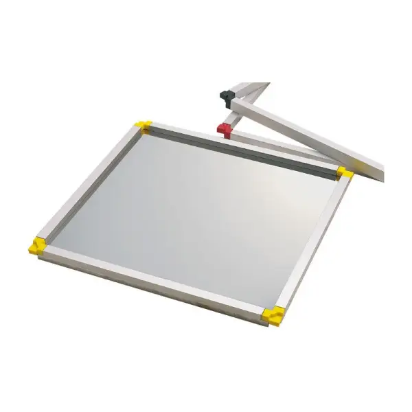 cadre superposable 350x350 supplémentaire jaune hauteur 1 cm