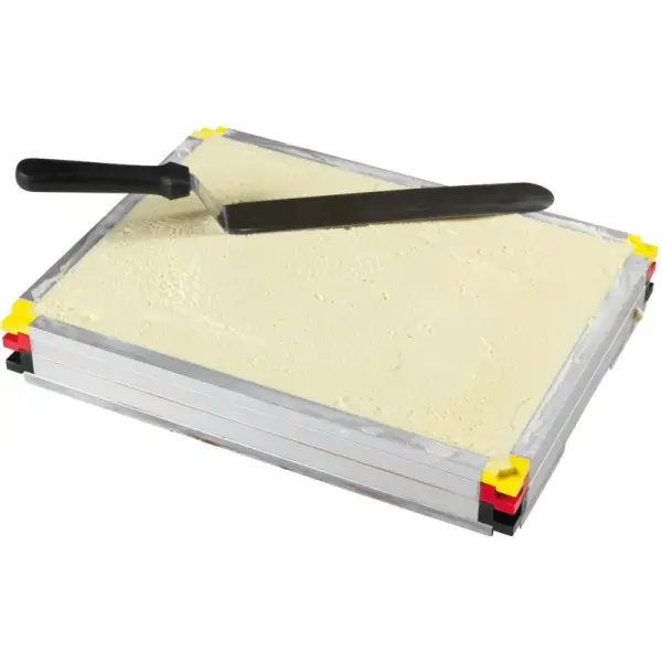 cadre superposable 600x400 supplémentaire rouge hauteur 1.5 cm