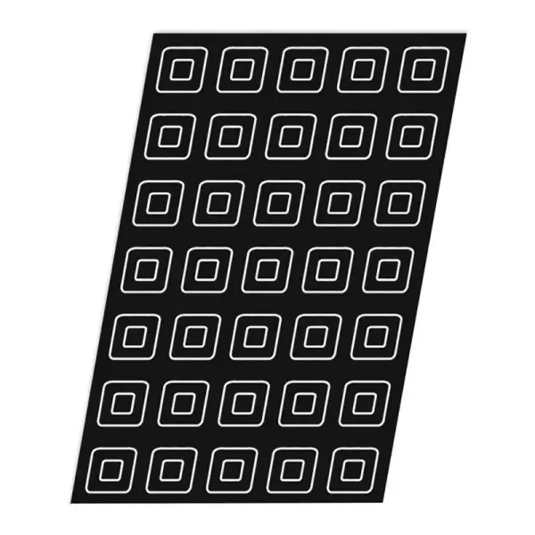 Flexipan GN 1/1 plaque de 45 mini-savarins 3.7x3.7x1.7 cm