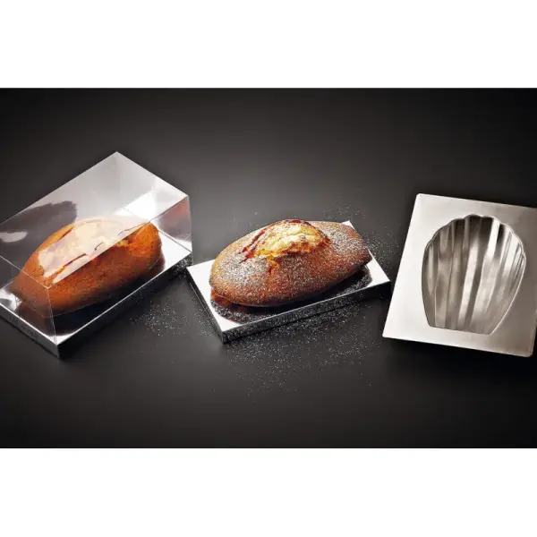 plaque 225x175 à moule à madeleine du partage 19.5x12 cm