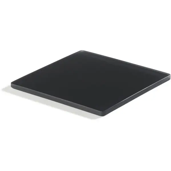 Mealplak plateau carré 24,5 cm anthracite