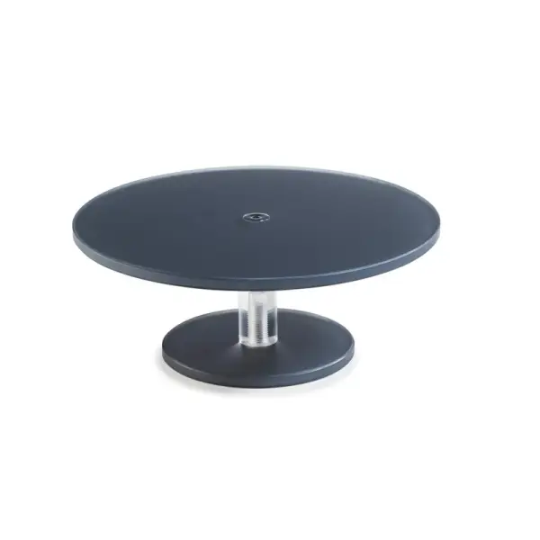 Mealplak présentoirs à gâteaux ronds anthracite 11 cm