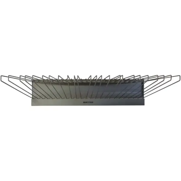 séchoir inox mural pour toiles à couches 24 barres 1.5 m