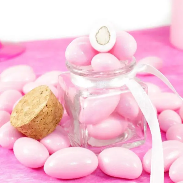 Dragées Amande Rose 1kg pas cher