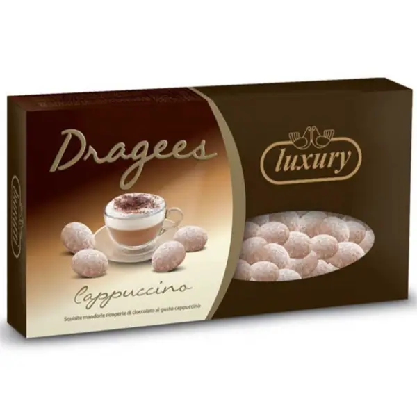 Dragées originales chocolat cappucino, tiramisu ou nougatine