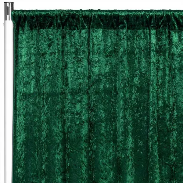 Backdrop Velours vert émeraude 3 x 3 mètres