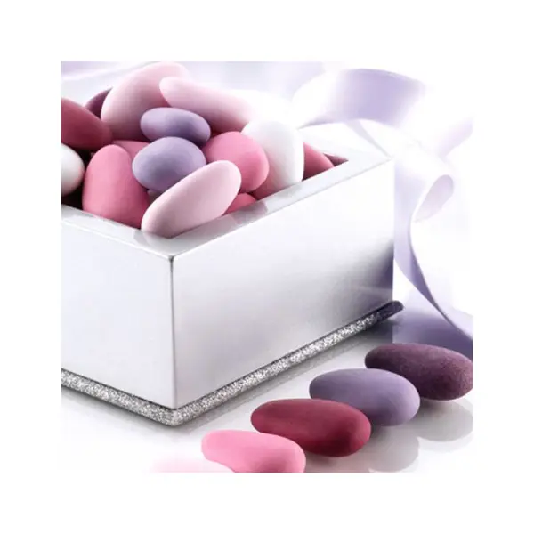 Assortiment dragées amandes rose et prune 1kg