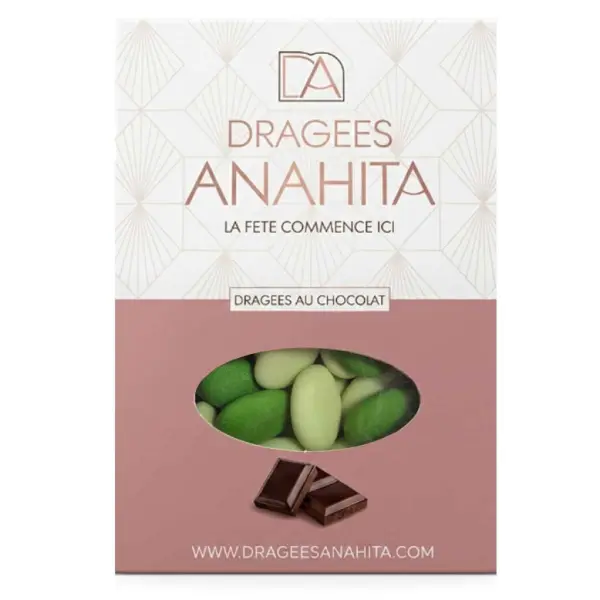 Dragées originales assortiment VERT 1kg