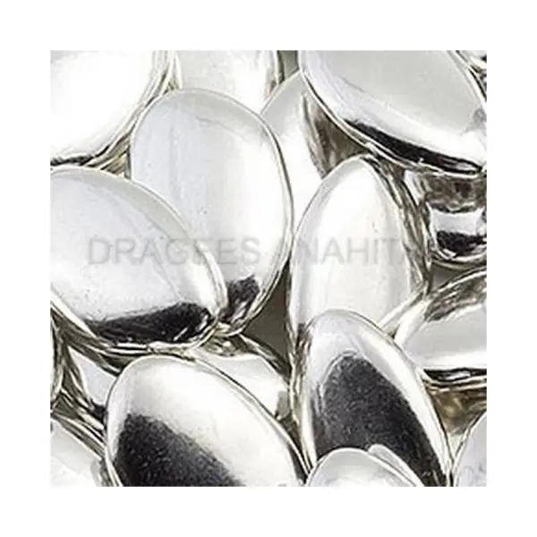Dragées chocolat argent