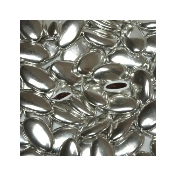 Dragées chocolat argent