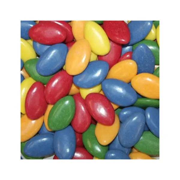 Dragées chocolat multicolor vif 1kg