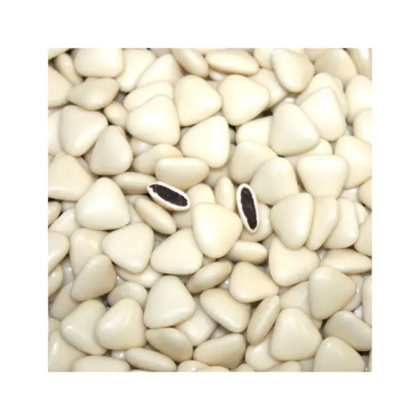Dragées coeur chocolat Ivoire 1kg