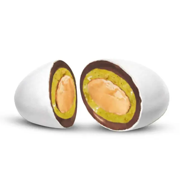 Dragées Amande chocolat de Dubaï Blanches