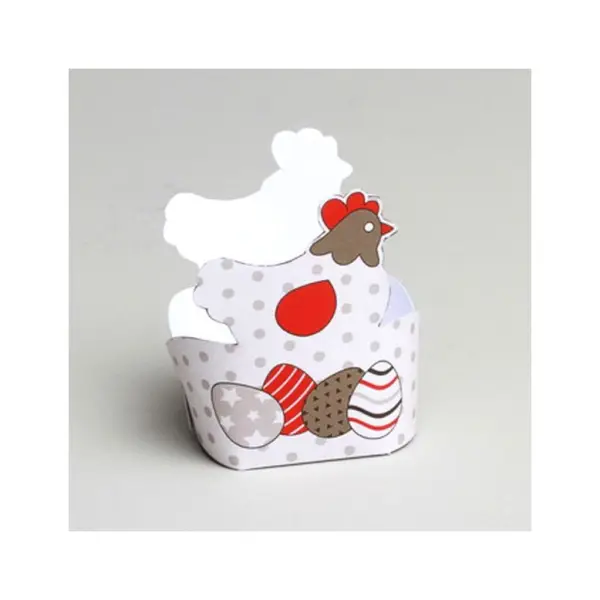 Corbeille Poule pour Pâques