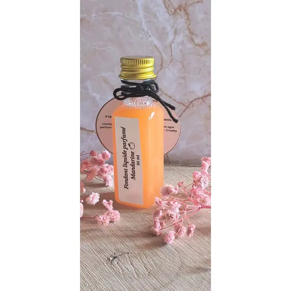 Fondant liquide parfumé mandarine