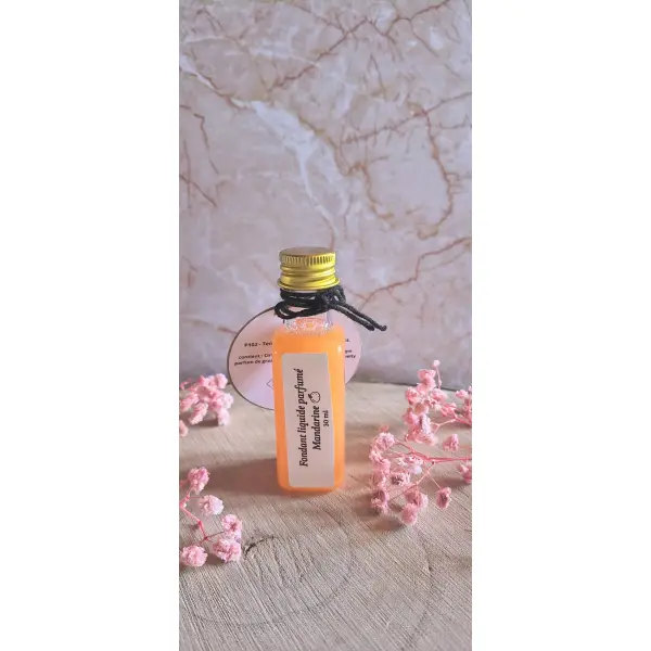 Fondant liquide parfumé mandarine