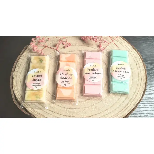Tablette fondant parfumée senteur au choix