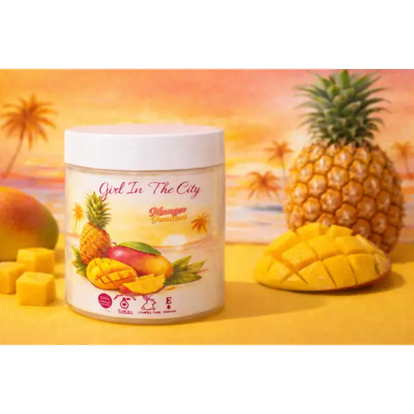 Beurre corporel fouetté mangue ananas