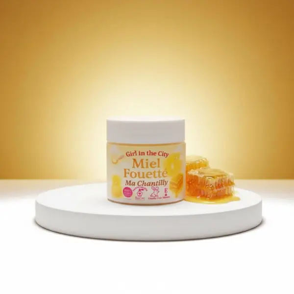 Beurre corporel fouetté miel – chantilly corps et cheveux – soin naturel