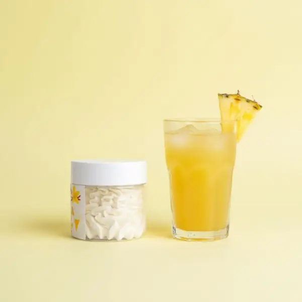 Beurre corporel fouetté ananas
