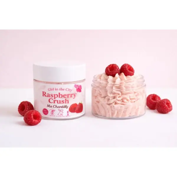 Beurre corporel fouetté framboise naturelle