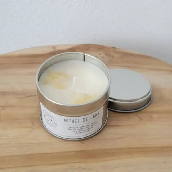 Bougie rituel de lune - connexion aux astres