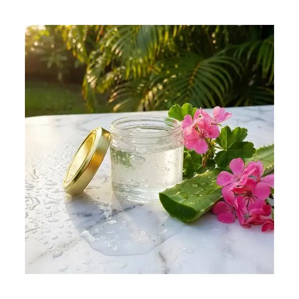 Gel aloe vera au géranium rosat