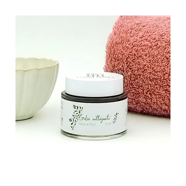Gelée nettoyante, mauve & thym, 50ml