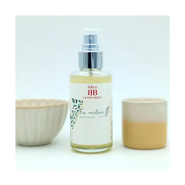 Eau micellaire, verveine citronnée & miel, 100ml