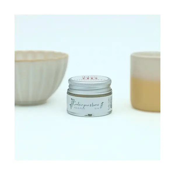 Contour des yeux et des lèvres, rose & prune, 15ml