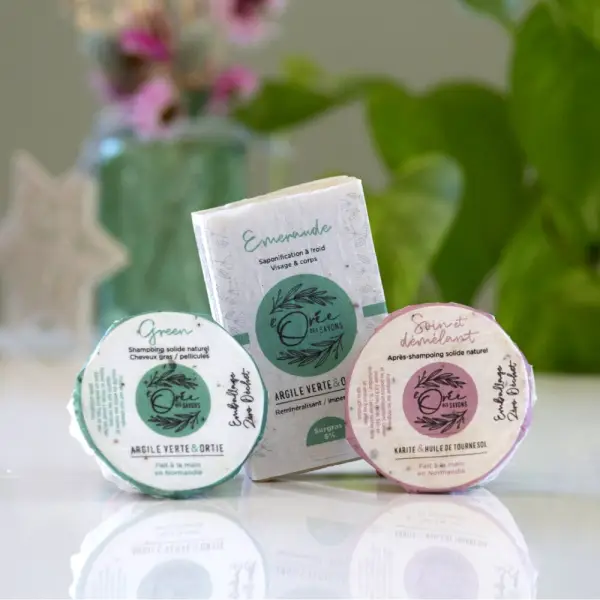 Coffret corps & cheveux gras - argile et ortie