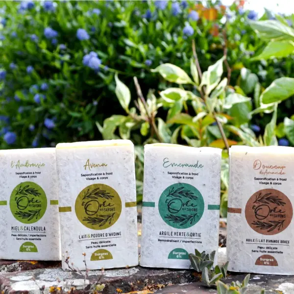 Coffret savons zéro déchet