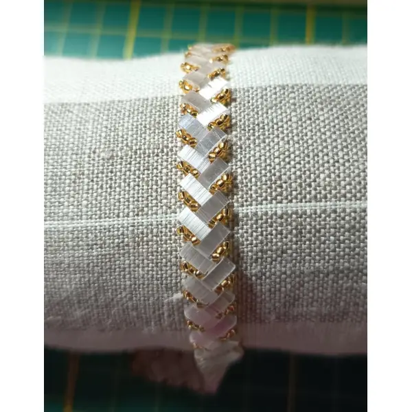 Bracelet chevron miyuki a738