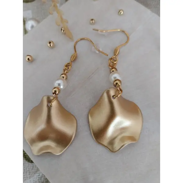 Boucles d oreilles acier inoxydable.