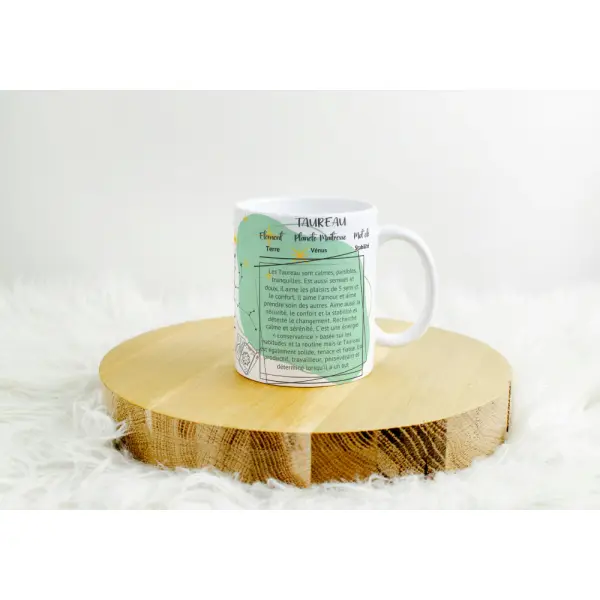 Mug horoscope signe taureau